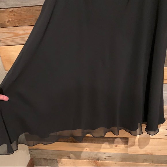 Carmen Marc Valvo Black Mini Dress - Picture 2 of 12